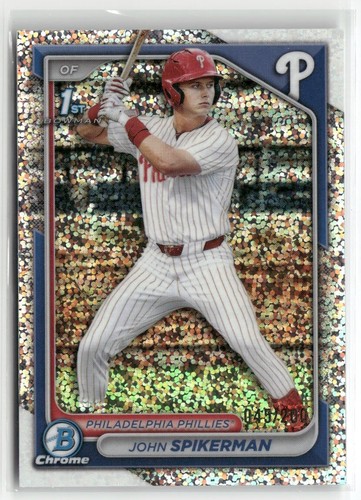 2024 Bowman Draft Phillies - You pick from Chrome, Refractors, Parellels, Numbe - Picture 38 of 149