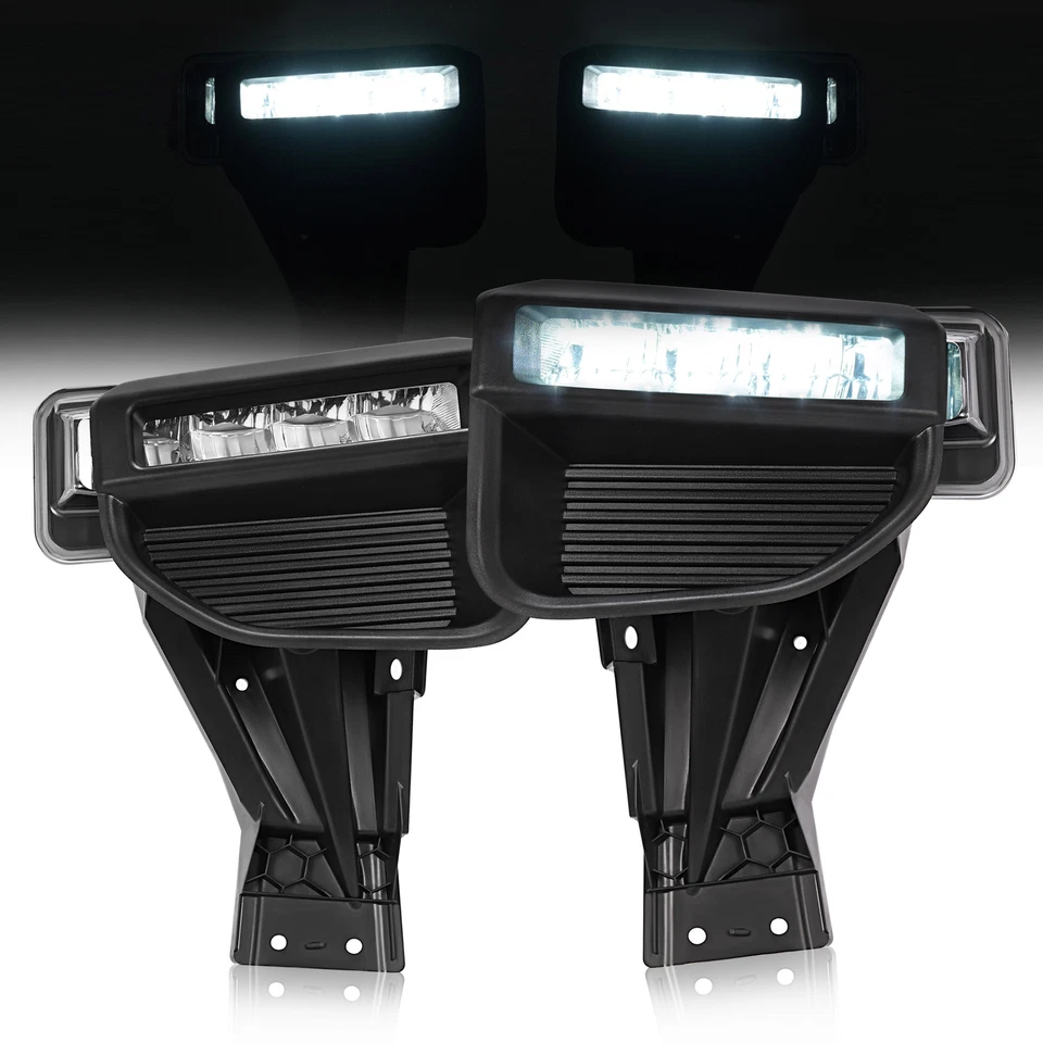 Luces antiniebla LED conductor y pasajero KUAFU para Ford F250 F350 Super Duty 2020-2022 Foto 2 de 4
