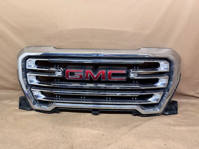 2019 2020 2021 GMC SIERRA 1500 XLT FRONT GRILLE WITH EMBLEM OEM