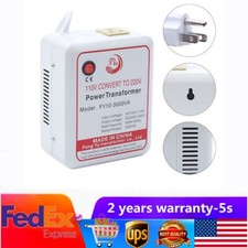 110V-120V to 220V-240V 3000W Transformer Step UP Only Voltage Converter Adapter