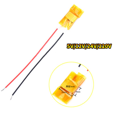 Konstant Temperatur 5V/12V/220V PTC Heizelement Thermostat Heizplatte Heizung