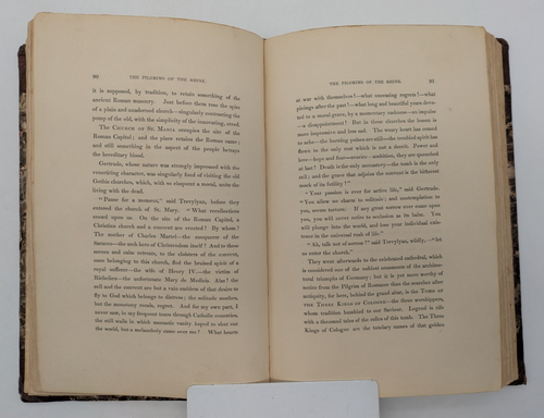 THE PILGRIMS OF THE RHINE, Butler-Lytton, BREADBURRY AND EVANS, 1834 - Bild 7 von 7