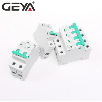 GEYA 1-4Pole  Isolator Circuit Breaker Main Switch 63A 100A 125A 230V Isolating