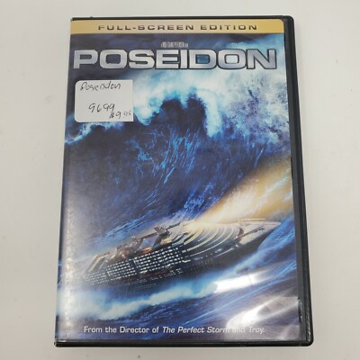 Poseidon (DVD, 2006, Full Frame) Free Shipping