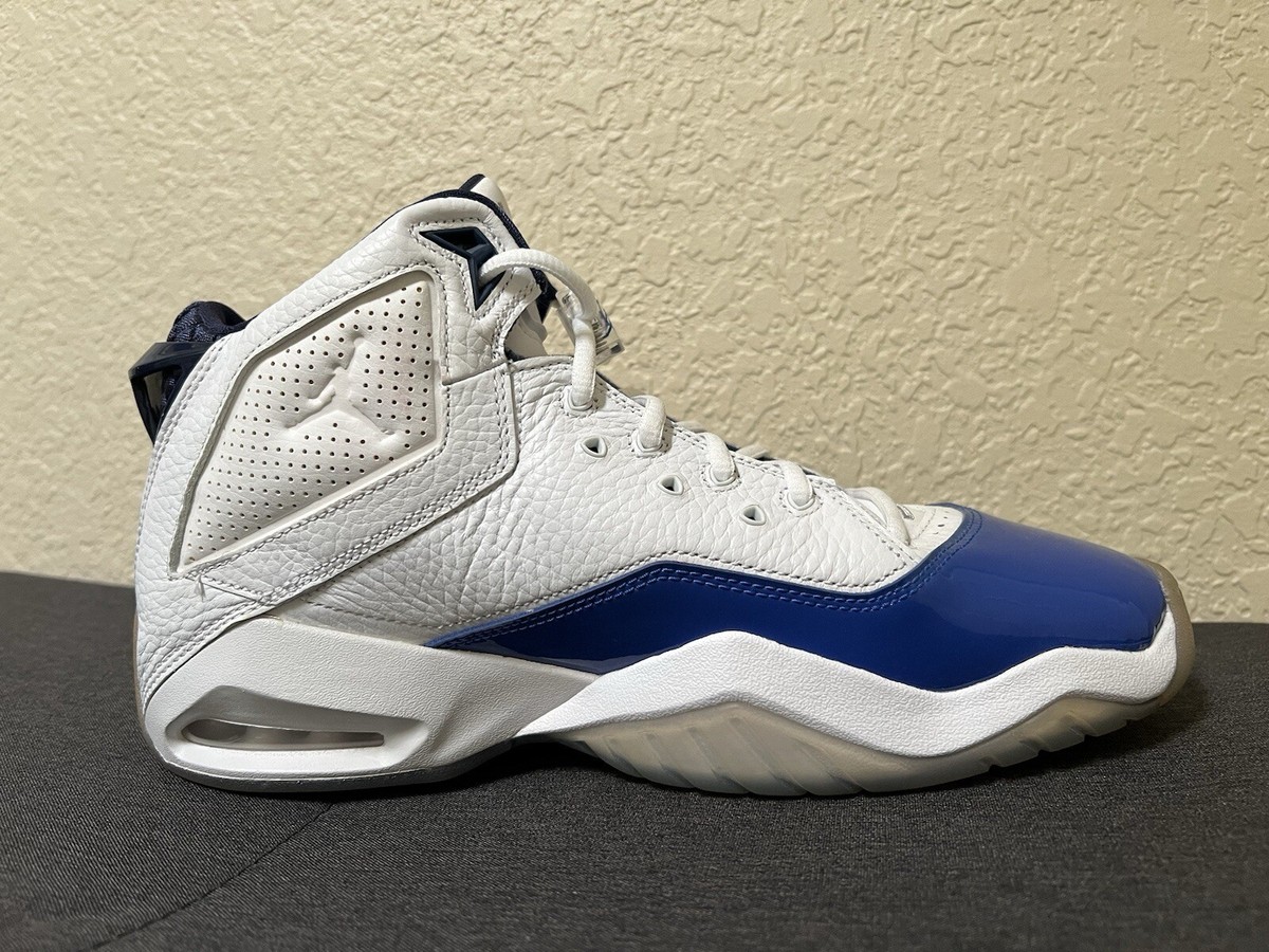 jordan b loyal white and blue