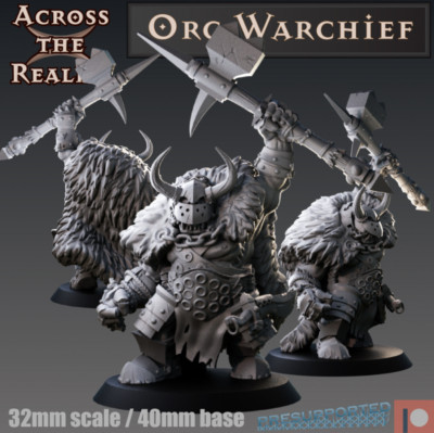 DnD Ork Kriegshäuptling