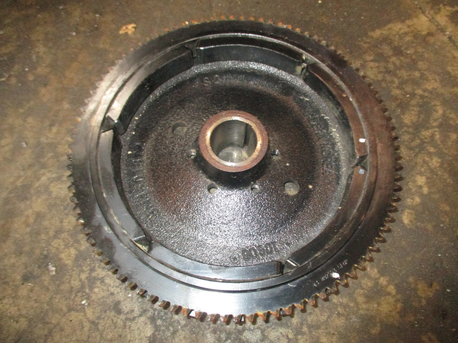 Mercury 60hp 4 stroke outboard flywheel (8M4501875) eBay