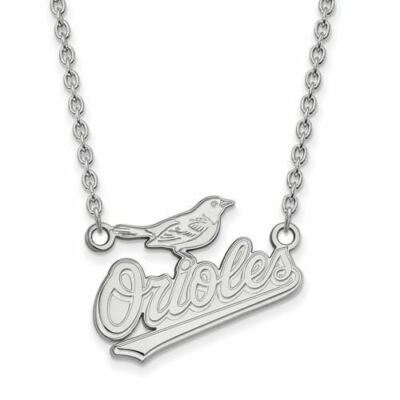 SS MLB Baltimore Orioles großer Anhänger mit Halskette