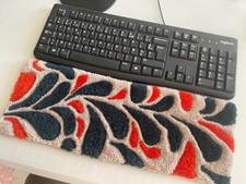 tapis repose poignet tufting fait main 100% laine acrylique