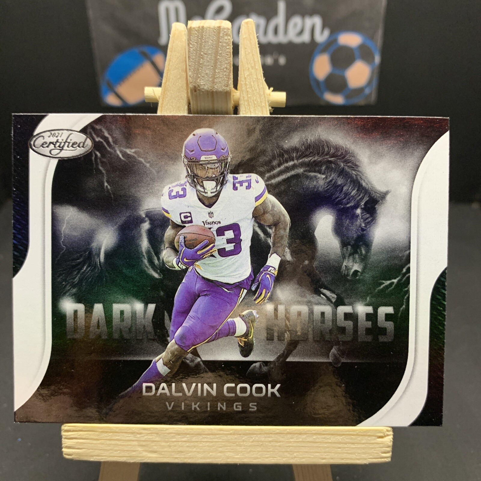 2021 Certified Dark Horses Dalvin Cook #DH-8 Minnesota Vikings