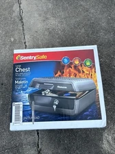 SentrySafe 0.36 cu. ft. Fire Safe Waterproof Fire Resistant Chest
