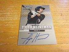 Tyler Heineman 2013 Panini Prizm Perennial Draft Picks Prospect Signatures #84