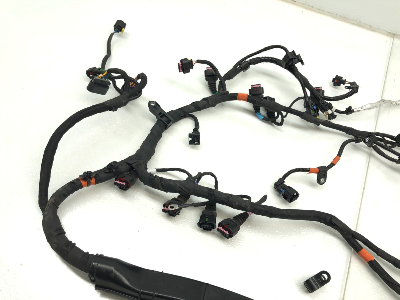 2014-2017 MASERATI GHIBLI S 3.0L V6 RWD ENGINE WIRING HARNESS OEM.