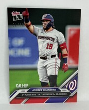 2024 Topps Now #549 Andres Chaparro Washington Nationals RED Parallel 02/10
