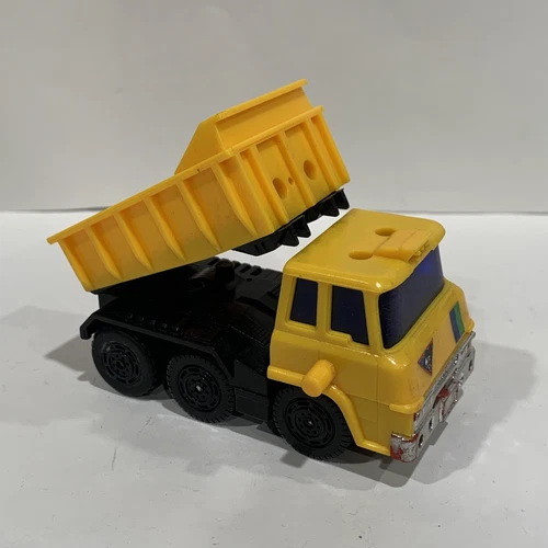 Road Bots Loadorr Yellow Dump Truck Lot variant Marchon Circa 1984