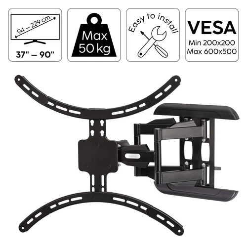 Hama TV Wandhalterung bis 90" schwenkbar 120° Wand-Halter Halterung LCD LED OLED