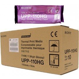 SONY サーマルプリントペーパー UPP-110HG Sony UPP-110HG High Glossy Thermal Print Media