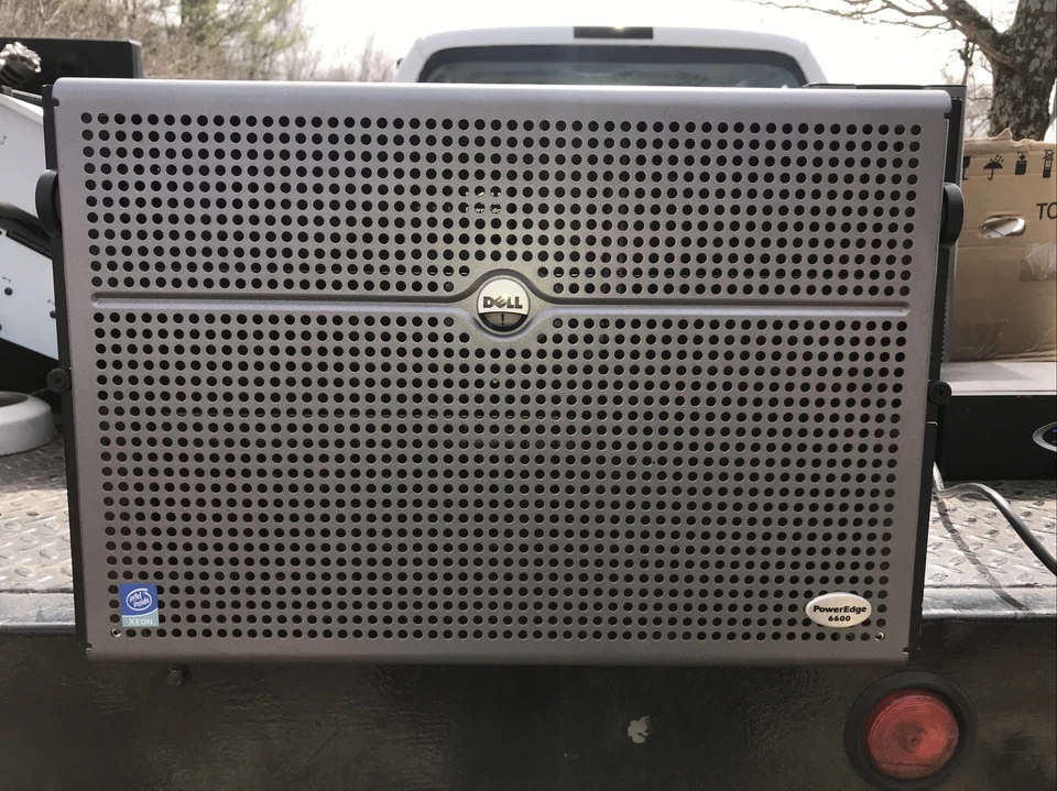 Dell Poweredge 6600 Dual 3GHz CPUs 4GB 11 PCI-X Slots Telco Tri Power Supplies - Image 4 of 4