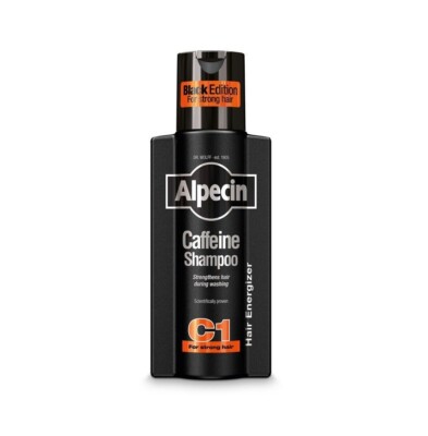 Alpecin Shampoo C1 Black Edition Anti Hair Loss Caffeine Men Zinc 250 ml