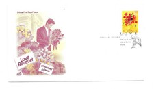 3898 37c Love bouquet  Artcraft FDC