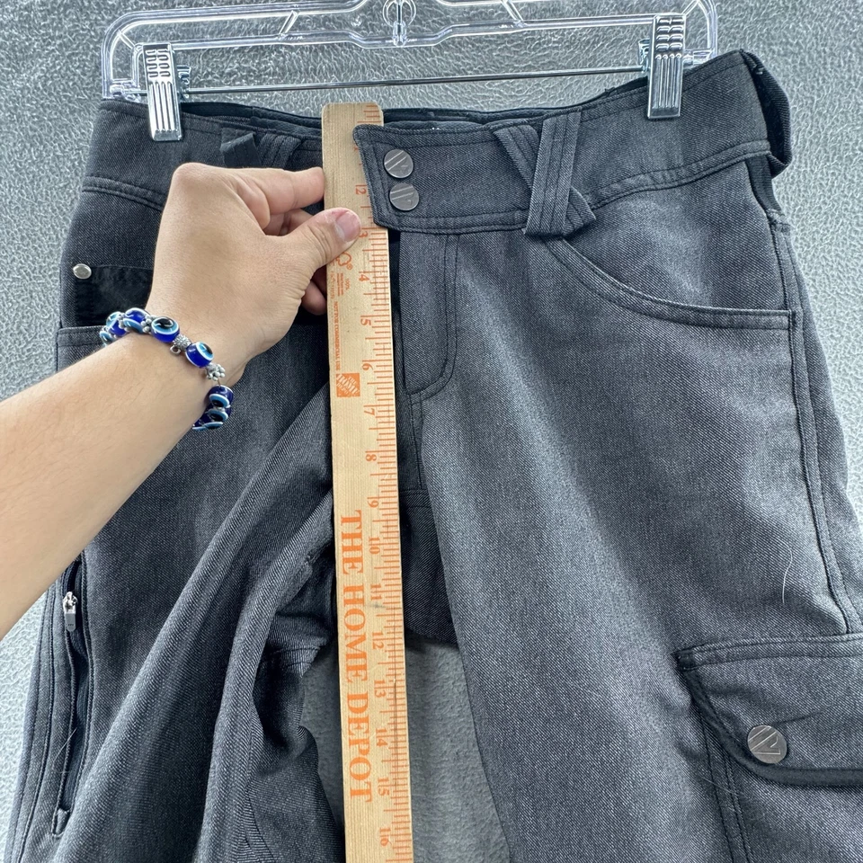 Dakine Hombre Talla 24 Gris Carga Ciclismo Cremallera Bolsillo Foto 3 de 4