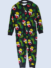 NWT H M The Grinch  Merry Grinchmas  Christmas Printed Sweatshirt Jumpsuit 8-10Y