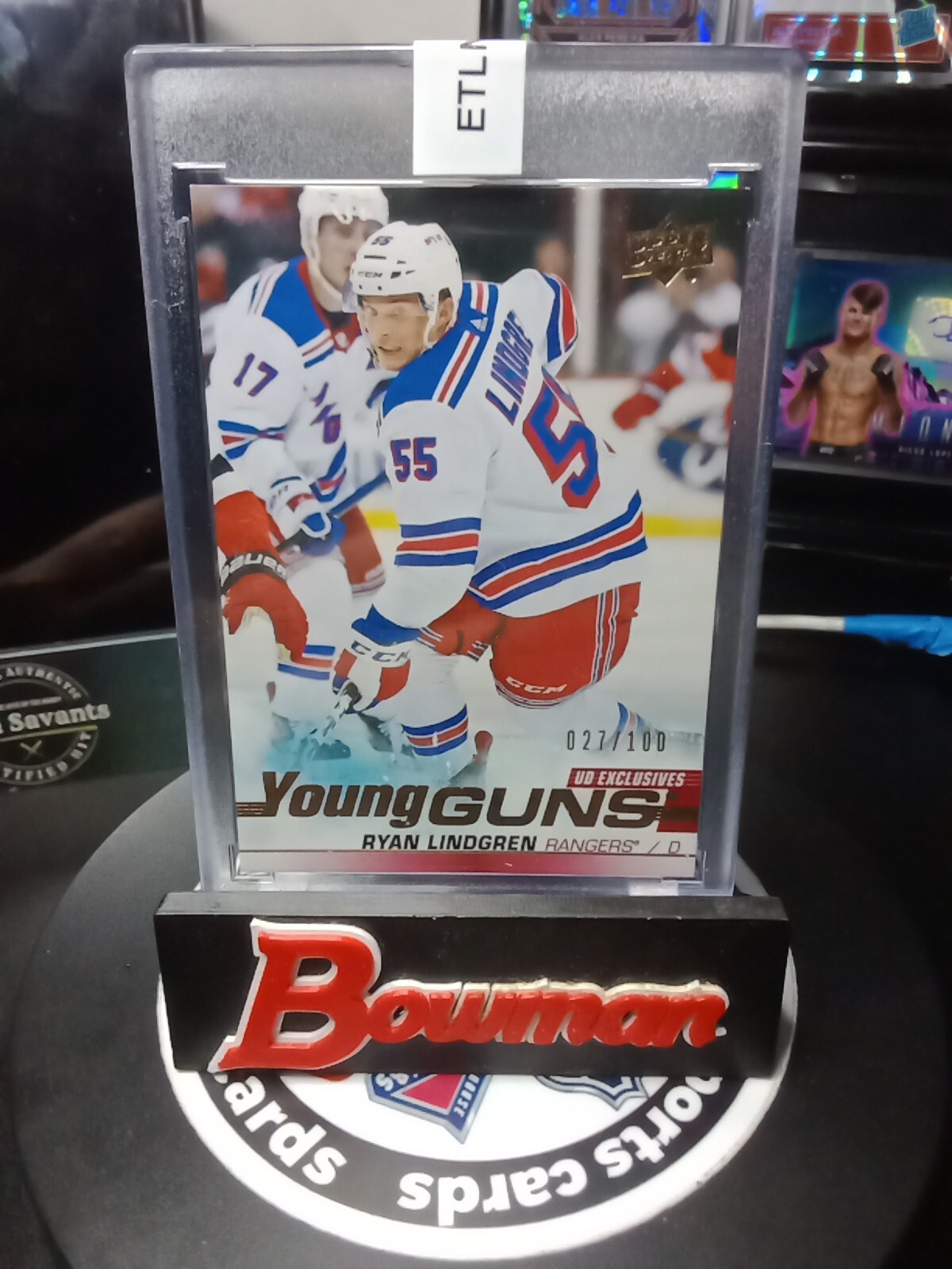 2019-20 Upper Deck Young Guns Exclusives Ryan Lindgren # 459/100