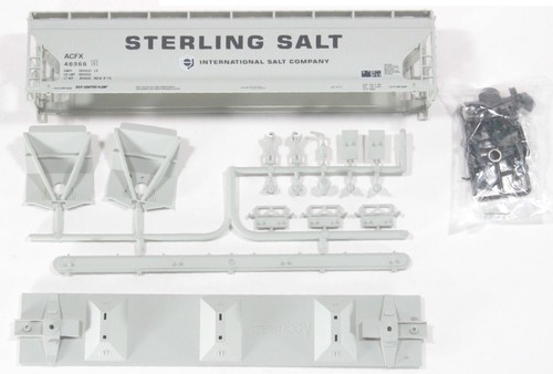 Ho Accurail Sterling Salt/ACFX 54 ft 4750cf ACF tolva cubierta de 3 bahías #48966 | Zustand: New