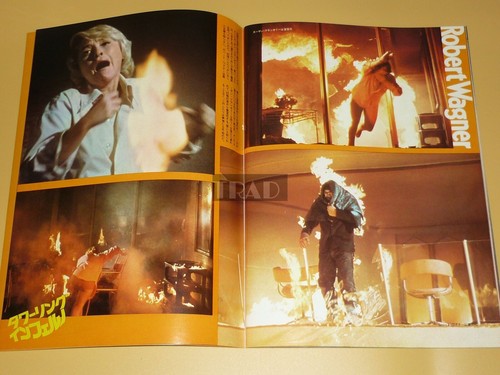 STEVE McQUEEN PAUL NEWMAN The Towering Inferno 1975 JPN Magazine Book - Picture 20 of 24