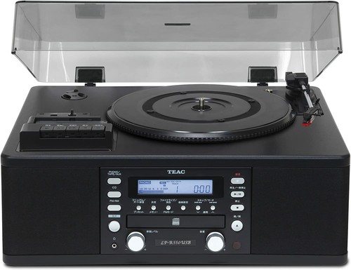 New TEAC LP-R550USB-B CD recorder turntable/cassette player F/S - Picture 2 of 2