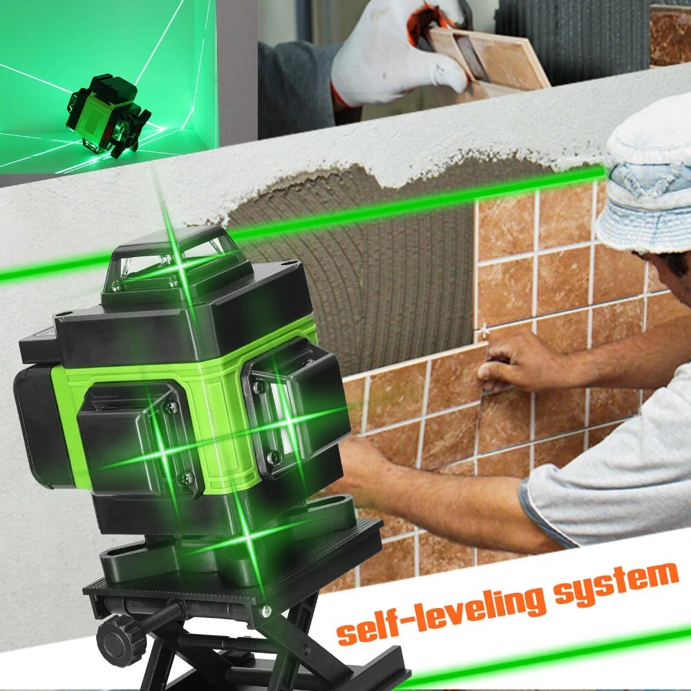 Rechargeable Lithium Laser Level with Vertical Cross Line Precision