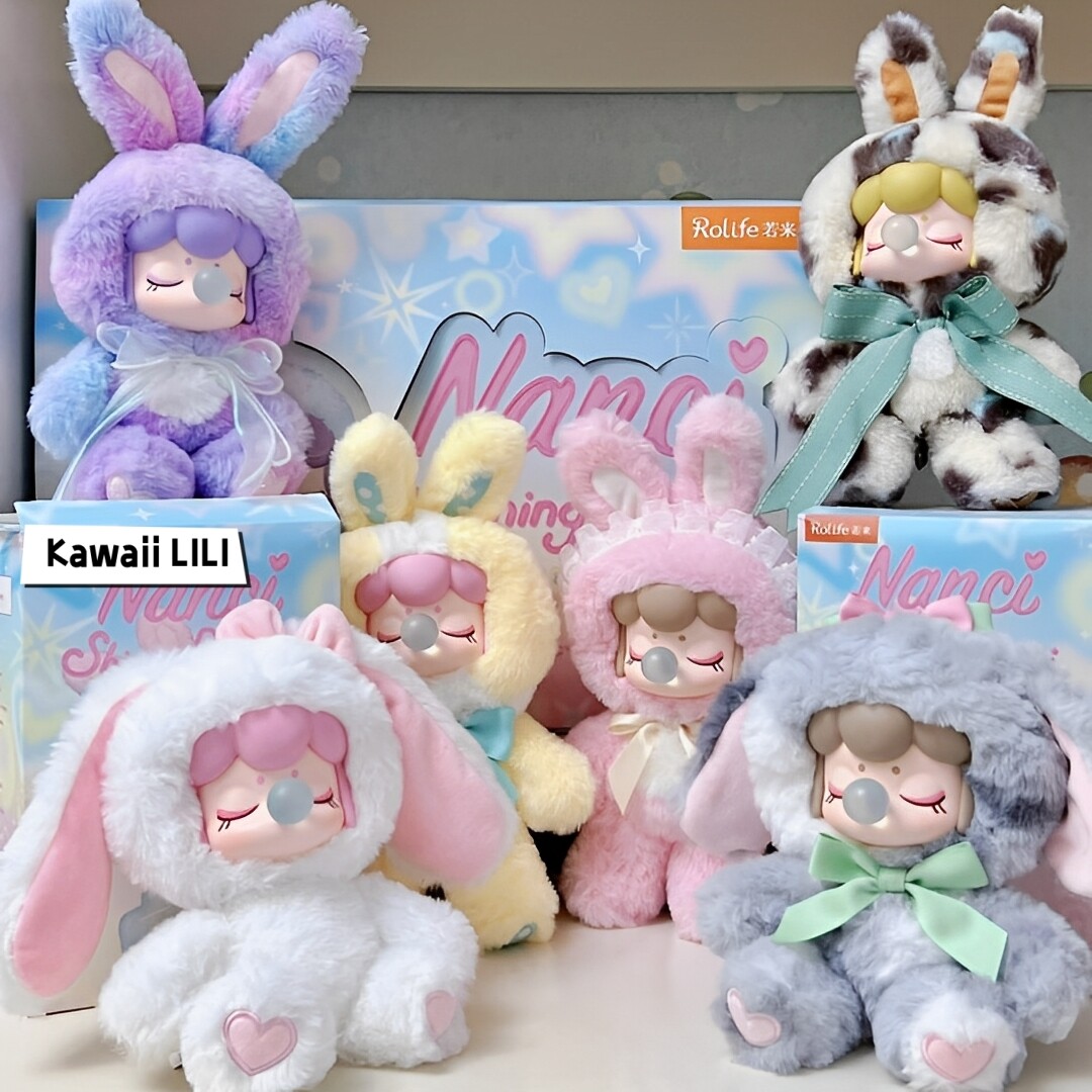 Rolife Nanci Shining Bunny ぬいぐるみ Rolife Nanci Shining Bunny Series Confirmed Blind Box Figure