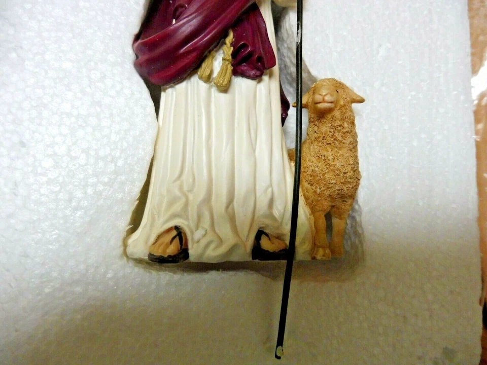 ASHTON DRAKE/TITUS TOMESCU HIJO DE DIOS, HIJO DEL HOMBRE "GUIANDO A SU REBAÑO" CON CERTIFICADO DE AUTENTICIDAD Foto 3 de 4