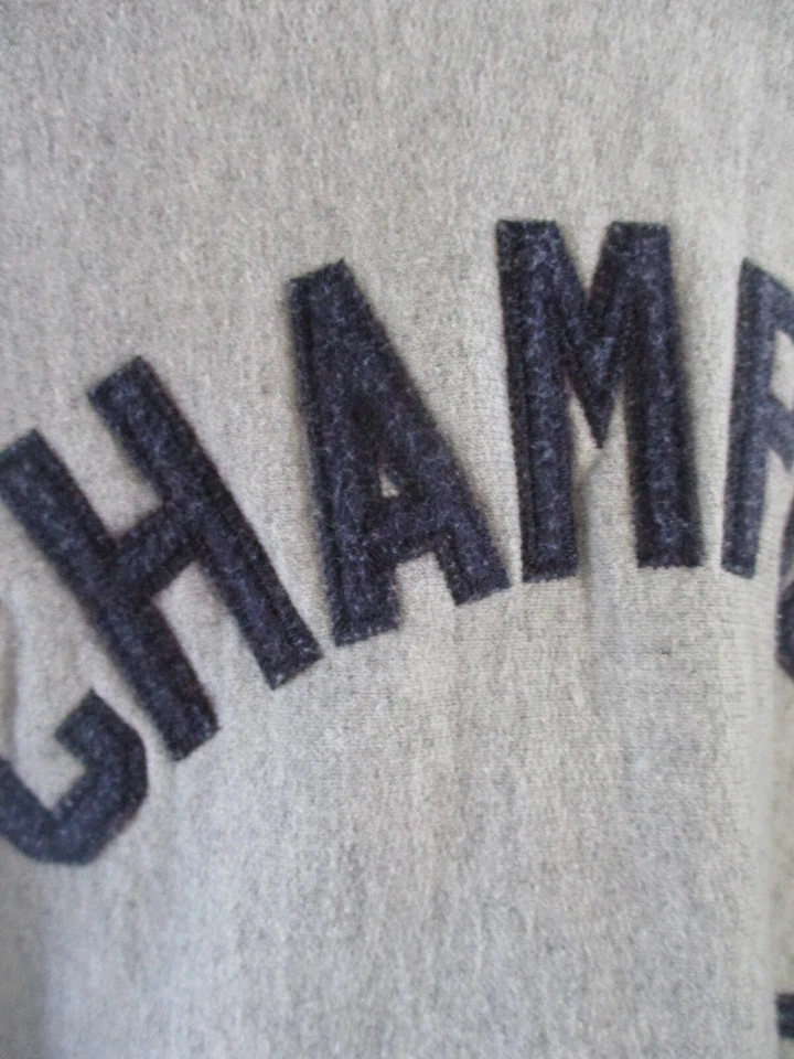 Todd Snyder Champion Gris Rojo Amarillo Logo Sudadera con Capucha Pequeña Foto 2 de 4