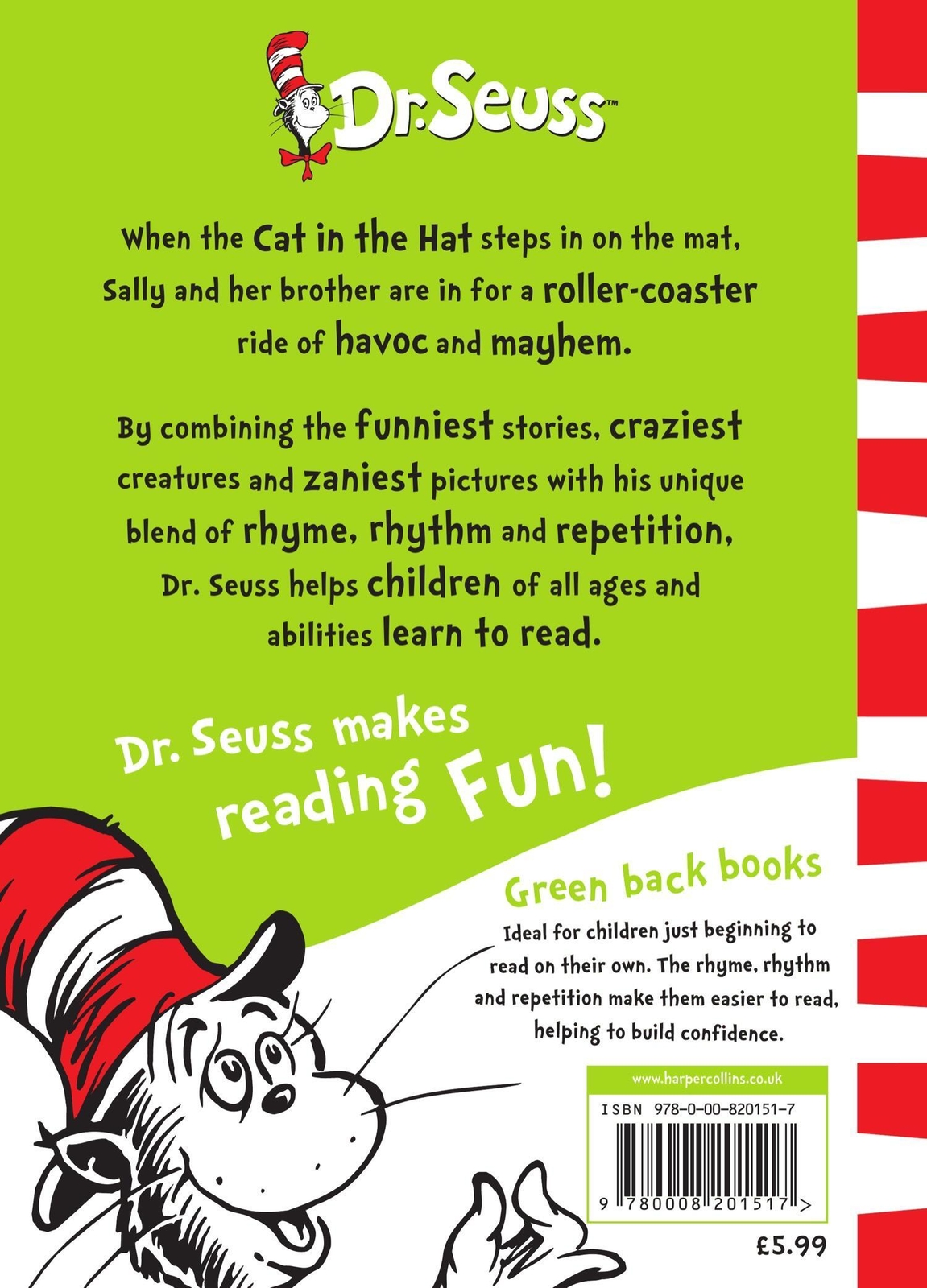 Thumbnail - The Cat In The Hat | Dr. Seuss | Taschenbuch | 64 S. | Englisch | 2016