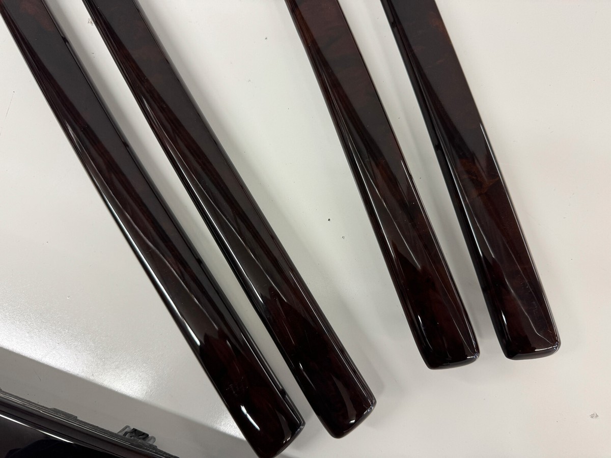 12-16 Volvo S80 XC70 7pc Dark Walnut Wood Inlays 31291374 | eBay