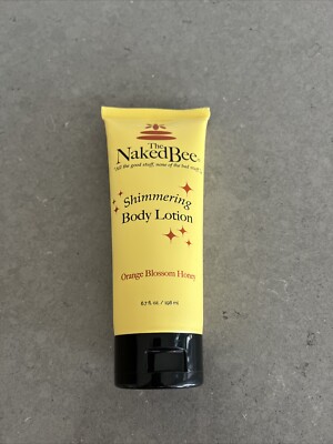The Naked Bee SHIMMERING Orange Blossom Honey Body Lotion 6.7oz | Sealed