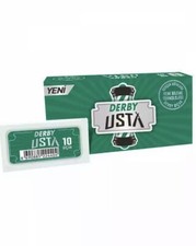 Derby USTA Double Edge Razor Blades For Safety Razors 100 Pack Free Shipping USA