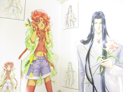 HOSHI NO OUKAN ANGELIQUE Art Works YURA KAIRI Illustration Book