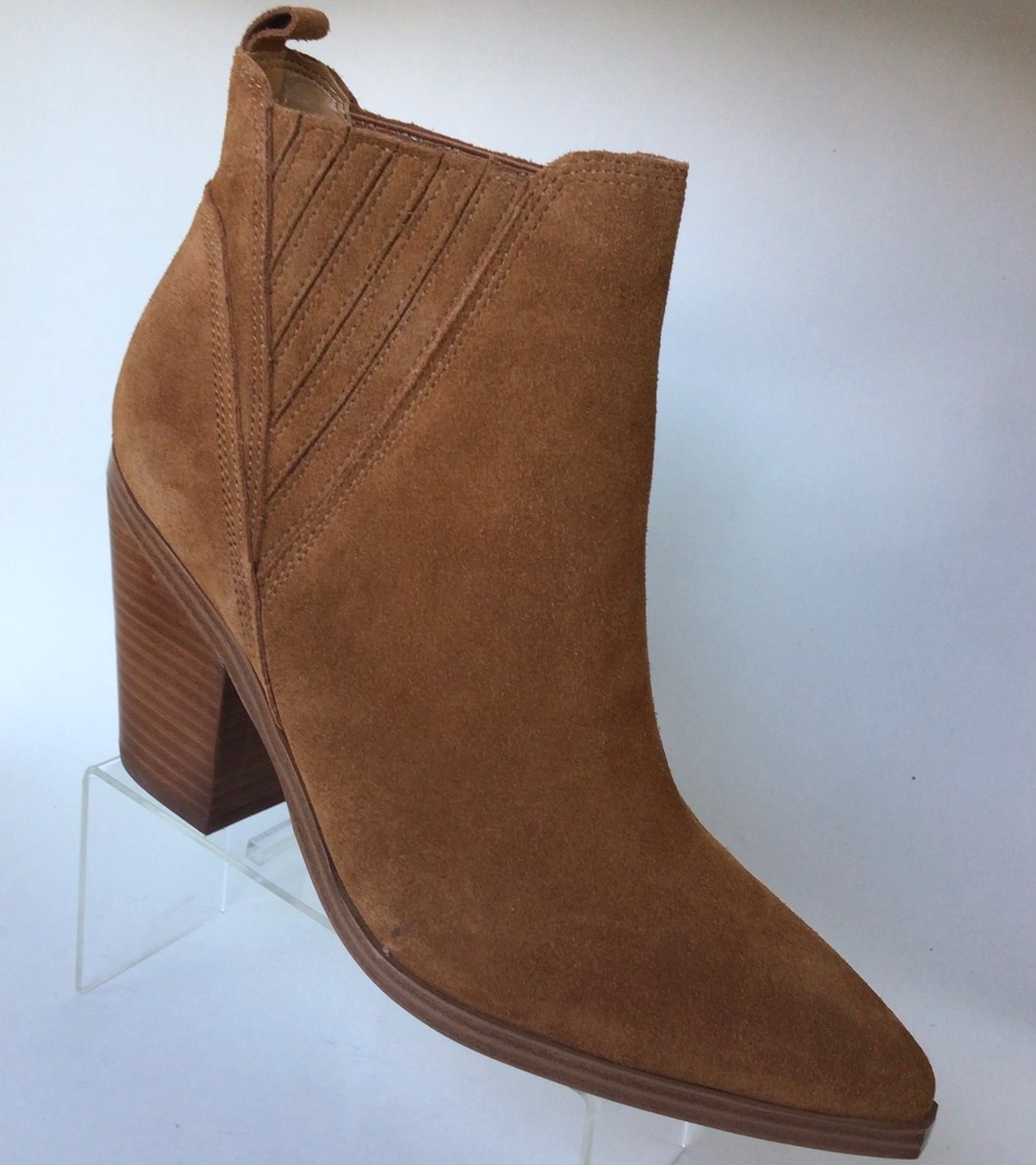 NEW MARC FISHER LTD Gadri Pointed Toe Leather Ankle Bootie (Size 9.5 M) |  eBay
