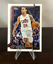 Topps 2024-25 Jaylon Tyson Cleveland Cavaliers Base Set Basketball Card #86