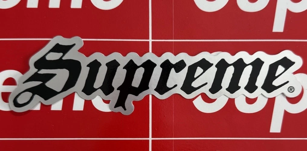 Supreme Box Logo Sticker for sale | eBay