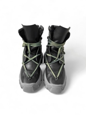 靴 Rick Owens PENTAGRAM HIKING BOOT Rick Owens SS2018 “Dirt” Pentagram Tractors Boots | eBay