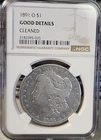 1891-O $1 MORGAN SILVER DOLLAR ....(90% silver).   we have combine shipping...