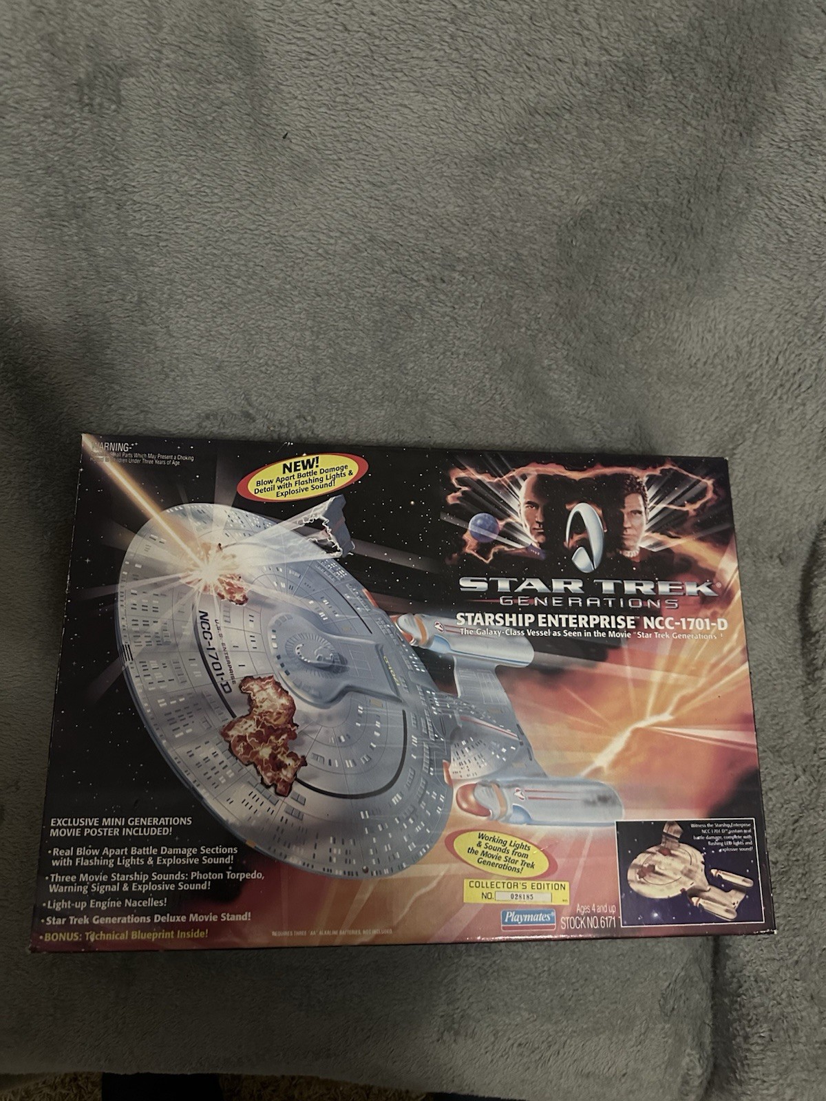 Star Trek Generations Starship Enterprise Ncc-1701-d Space Ship