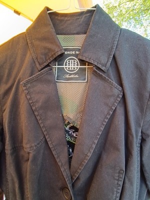 Blonde No.8 Baumwoll Blazer Schwarz/ Anthrazit, Gr. 36 - wie neu
