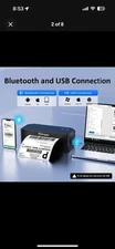 Mvgges Shipping Label Printer,Bluetooth 4x6 Thermal Label Printer