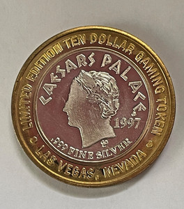 ラスベガス $10 シルバーストライク CAESARS 1966 1966 Caesars Palace Token for sale | eBay