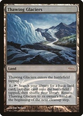 Thawing Glaciers -Foil Medium Play MTG Promos: Judge