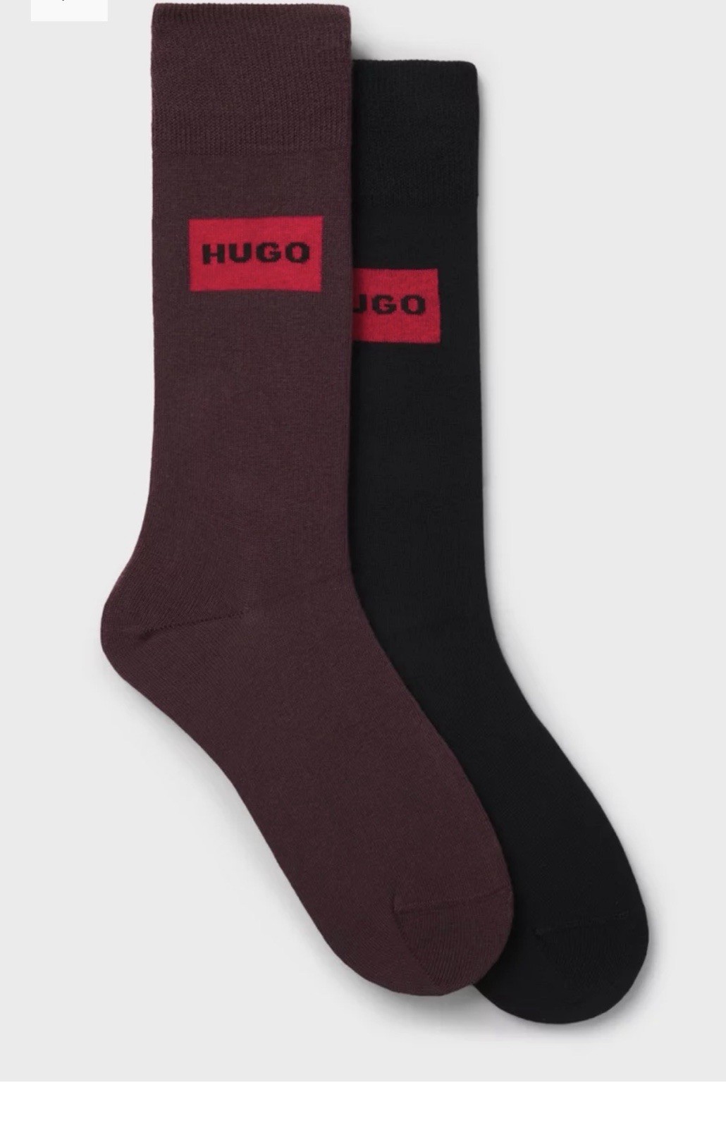 Hugo Boss Men's 2-Pairs Finest Soft Cotton Dress Crew Socks 7-13 thumbnail 2